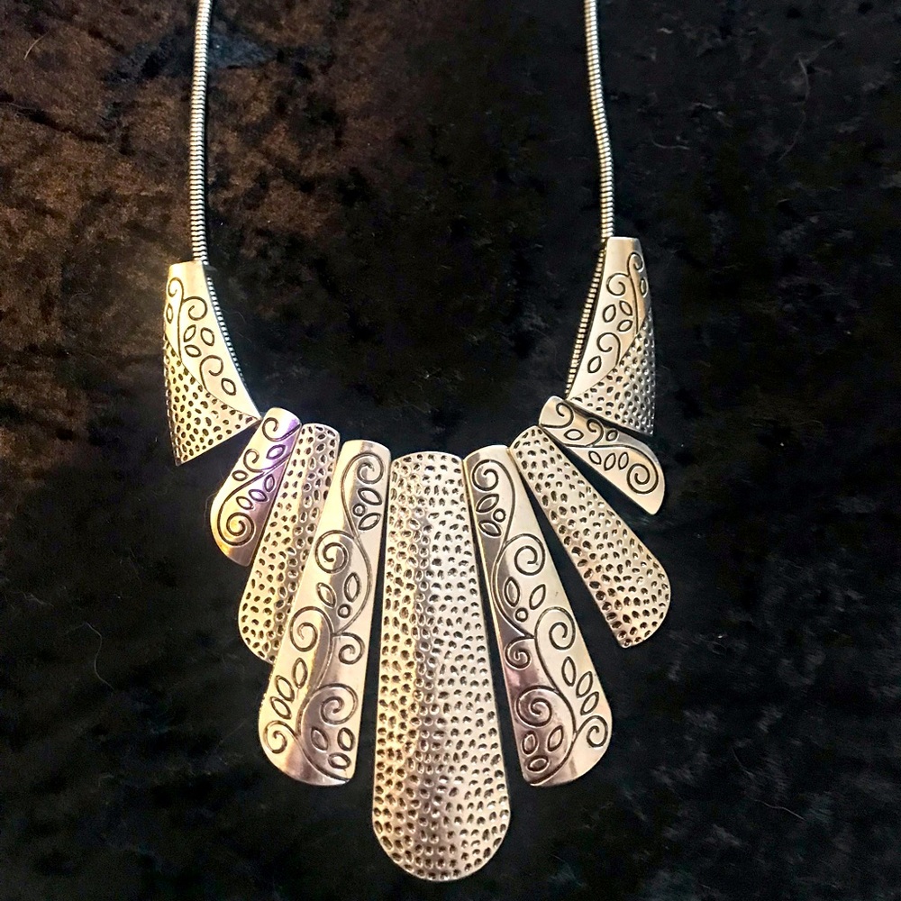 12 inch silver necklace